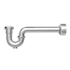 PROFLO 11-1/8" Adjustable Tubular P-Trap (1-1/4" X 1-1/4" Connections with cast body) Chrome