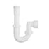 PROFLO 12-1/4" Plastic SJ Tubular P-Trap (1-1/4" X 1-1/2" Connections) White