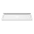 PROFLO Hammond 60" x 34" Rectangular Shower Base with Single Threshold and Center Drain White