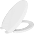 PROFLO Elongated Closed-Front Toilet Seat with Quick Release and Lid White