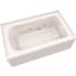 PROFLO Hillsboro Three Wall Alcove Acrylic Whirlpool Tub with Right Drain Biscuit