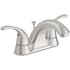 PROFLO Colliston 1.2 GPM Centerset Bathroom Faucet with Lift Rod Brushed Nickel