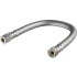 PROFLO 3/8" Male Comp x 3/8" Female Comp x 12" Braided Stainless Steel Sink Flexible Water Connector N/A