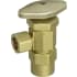 PROFLO 1/2" x 3/8" Multi Turn Angle Supply Stop Rough Brass