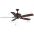Progress Lighting Edgefield 52" 5 Blade Indoor DC Motor Ceiling Fan Architectural Bronze
