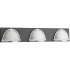Progress Lighting Ponder 3 Light 25-3/8" Wide Integrated LED Bathroom Vanity Light - ADA Compliant Graphite