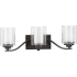 Progress Lighting Kene 3 Light 23" Wide Bathroom Vanity Light Graphite