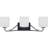 Progress Lighting Tobin 3 Light 26" Wide Bathroom Vanity Light Black