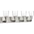 Progress Lighting Rushton 32" Wide 4 Light Bathroom Vanity Light Brushed Nickel
