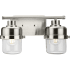 Progress Lighting Beckner 2 Light 6" Wide Vanity Light Brushed Nickel