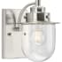 Progress Lighting Northlake 8" Tall Bathroom Sconce Brushed Nickel