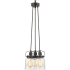 Progress Lighting Calhoun 3 Light 23" Wide Multi Light Pendant Antique Bronze