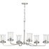 Progress Lighting Winslett 6 Light 34" Wide Chandelier Brushed Nickel