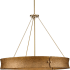 Progress Lighting Lusail 6 Light 32" Wide Ring Chandelier Soft Gold