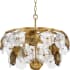 Progress Lighting Loretta 6 Light 27" Wide Ring Chandelier Gold Ombre