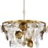 Progress Lighting Loretta 9 Light 36" Wide Ring Chandelier Gold Ombre