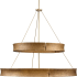 Progress Lighting Lusail 13 Light 48" Wide Ring Chandelier Soft Gold