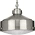 Progress Lighting Loftin 15" Wide Pendant Brushed Nickel