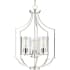 Progress Lighting Lassiter 3 Light 17" Wide Chandelier Brushed Nickel