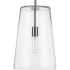 Progress Lighting Clarion 11" Wide Pendant Brushed Nickel
