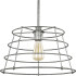Progress Lighting Chambers 16" Wide Pendant Galvanized Finish