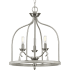 Progress Lighting Vinings 3 Light 16" Wide Chandelier Brushed Nickel