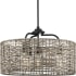 Progress Lighting Lavelle 4 Light 21" Wide Drum Chandelier Matte Black