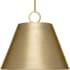 Progress Lighting Parkhurst 3 Light 18" Wide Pendant with Metal Shade Brushed Bronze