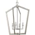 Progress Lighting Galloway 4 Light 24" Wide Pendant Brushed Nickel