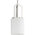 Progress Lighting Goodwin 7" Wide Pillar Candle Mini Pendant Brushed Nickel