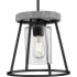 Progress Lighting Laramie 12" Wide Pendant Matte Black