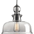 Progress Lighting Staunton Single Light 12" Wide Pendant Graphite