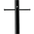 Progress Lighting 7 Foot Aluminum Outdoor Light Post with Ladder Rest and Photocell Black