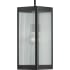 Progress Lighting Felton 7" Wide Outdoor Mini Pendant Black