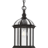 Progress Lighting Dillard 8" Wide Outdoor Mini Pendant with Clear Glass Shade Antique Bronze