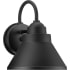 Progress Lighting Bayside Non-Metallic 10" Tall Outdoor Wall Sconce Black