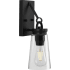 Progress Lighting Stockbrace 14" Tall Wall Sconce Matte Black