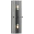 Progress Lighting Seville 2 Light 18" Tall Wall Sconce Matte Black