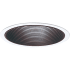 Progress Lighting 6" Step Baffle Trim for PAR30 or BR30 Lamps Black