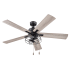 Prominence Home Marshall 52" 5 Blade Indoor LED Ceiling Fan Matte Black