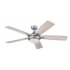 Prominence Home Lorelai 52" 5 Blade Indoor LED Ceiling Fan with Remote Control Pewter