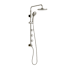 Pulse Lanikai Retrofit Shower with Shower Head, Hand Shower, Bodysprays, and Hose Brushed Nickel