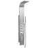 Pulse Malibu Shower Panel with 2.5 GPM Rain Shower, Single-Function Handshower, Bodysprays, and Hose Brushed Stainless Steel
