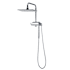 Pulse AquaPower Retrofit Shower with Hand Shower, Shower Head, and Hose Chrome