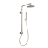 Pulse Atlantis Retrofit Shower with Shower Head, Hand Shower, Slide Bar, Shower Arm and Hose Brushed Nickel