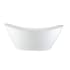 Pulse 68" Free Standing Acrylic Soaking Tub with Center Drain White