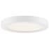 Quoizel Outskirts 8" Wide LED Flush Mount Ceiling Fixture Fresco