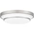 Quoizel Cromwell 15" Wide LED Flush Mount Ceiling Fixture Brushed Nickel