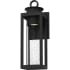 Quoizel Donegal 15" Tall Outdoor Wall Sconce Matte Black