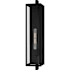 Quoizel Dale 26" Tall Outdoor Wall Sconce with Clear Glass Shade Matte Black